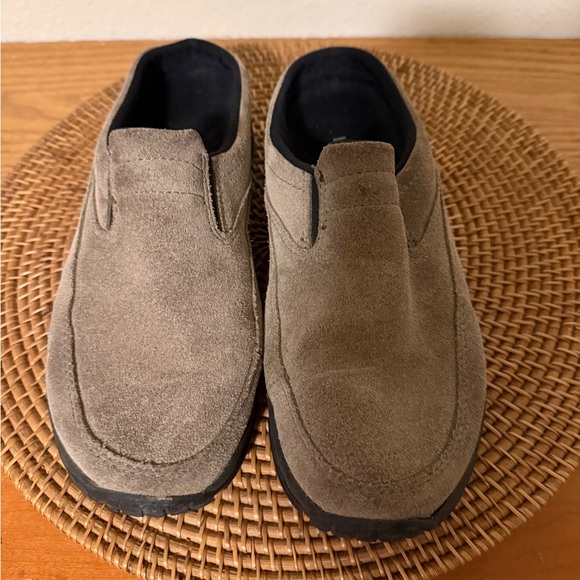 L.L. Bean Shoes - L.L. Bean Women's Suede Mules - Brown